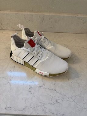 Adidas NMD_R1 Tokyo White and Gold Men’s Size 10.5